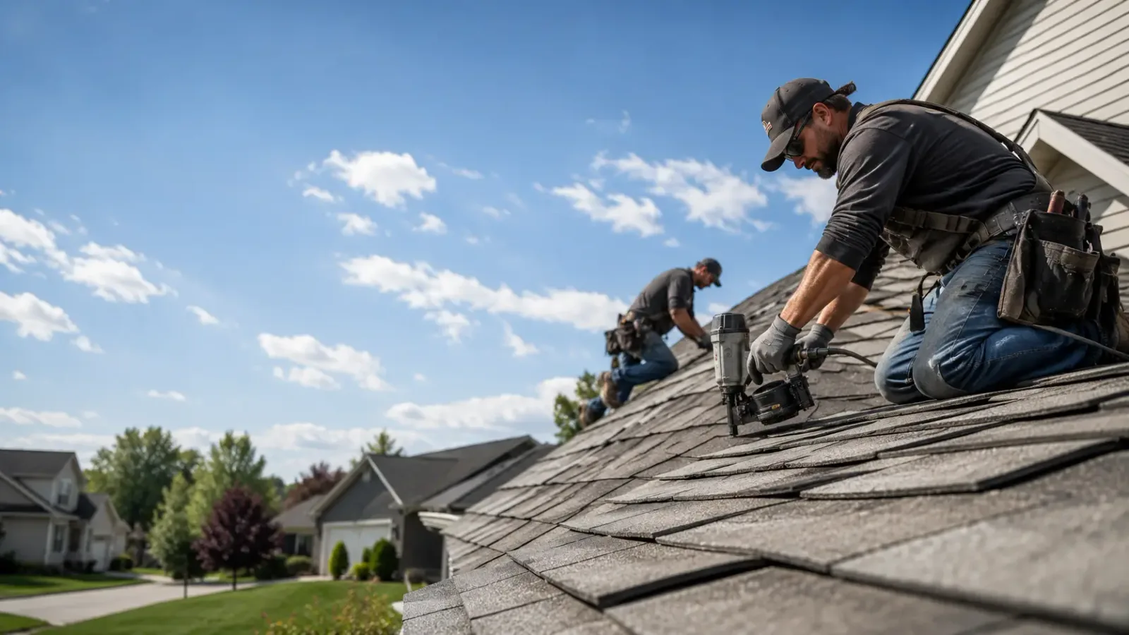 Storm Damage Roof Repair in Melcroft, PA near me